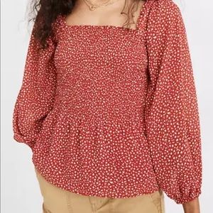 Madewell size S Lucie Peplum